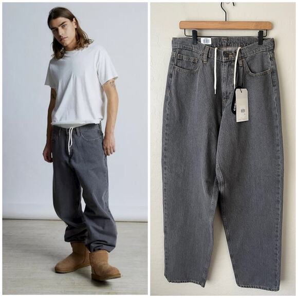 NWT Levi's Super baggy Skateboarding Jeans Gray Size 30x34 - Picture 1 of 14